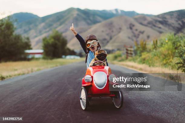 toy race car drivers - boy kid playing cars stock pictures, royalty-free photos & images