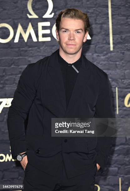 Will Poulter attends a photocall for "60 Years of James Bond" on November 23, 2022 in London, England.