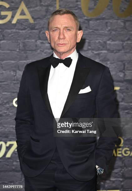 Daniel Craig attends a photocall for "60 Years of James Bond" on November 23, 2022 in London, England.