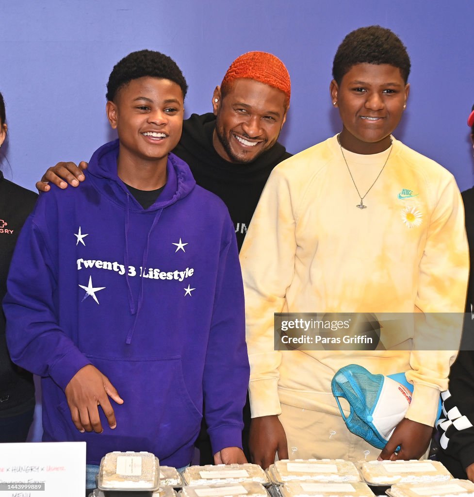 HUNGRY, Sunfare and Usher Raymond Donate Healthy Thanksgiving Meals