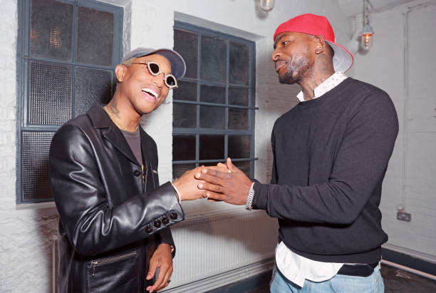 GBR: Pharrell Williams Hosts Friendsgiving Dinner with Humanrace and Selfridges