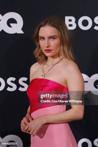 Olivia DeJonge attends the 2022 GQ Men Of The Year Awards at Crown Sydney on November 23, 2022 in Sydney, Australia.