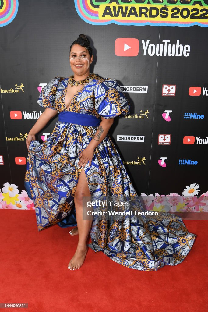 Barkaa attends the 2022 ARIA Awards at The Hordern Pavilion on... News ...