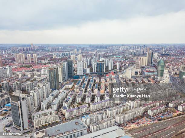 tianjin urban architecture - population explosion stock pictures, royalty-free photos & images