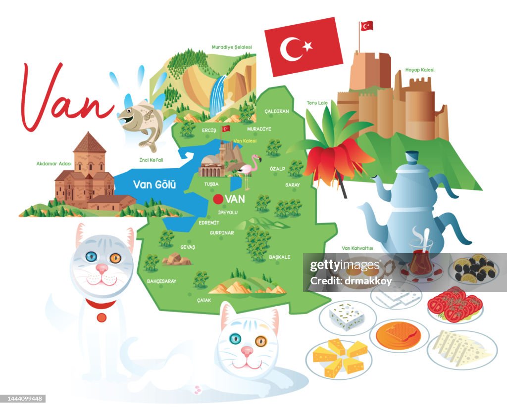 Van city Travel Map