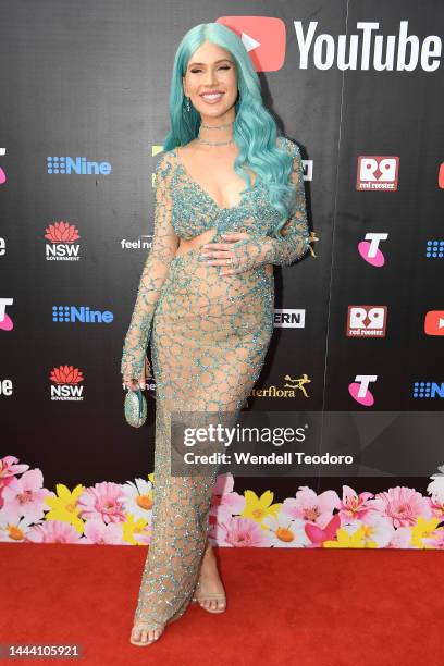 Tigerlily attends the 2022 ARIA Awards at The Hordern Pavilion on November 24, 2022 in Sydney, Australia.