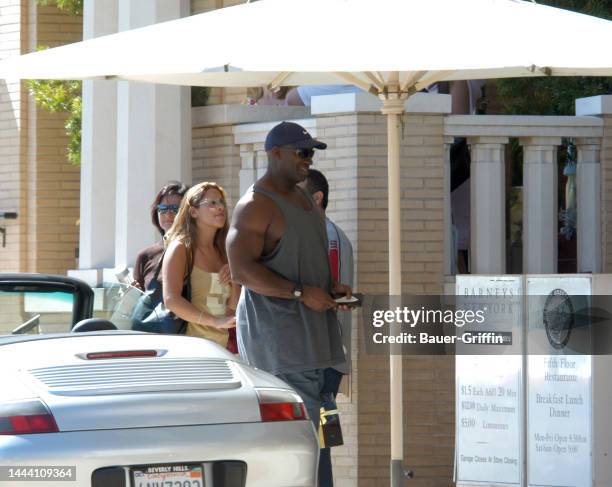 Michael Clarke Duncan is seen on August 9, 2003 in Los Angeles, California.