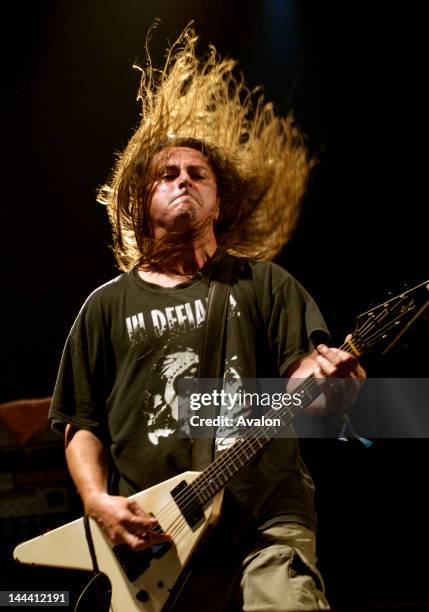 Napalm Death performing live at the 2007 Download Festival at Donington Park, UK. 9th June 2007. Job: 23377 Ref: KUK - Non-Exclusive