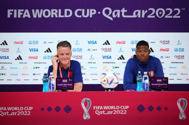 QAT: Netherlands Press Conference - FIFA World Cup Qatar 2022