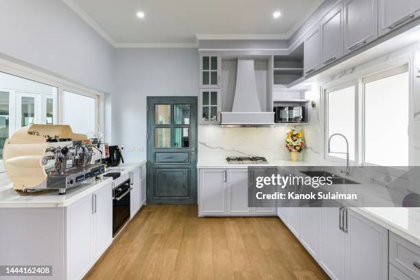 Kitchen High Resolution Modern Kitchen Room Interior High-Res Stock Photo - Getty Images