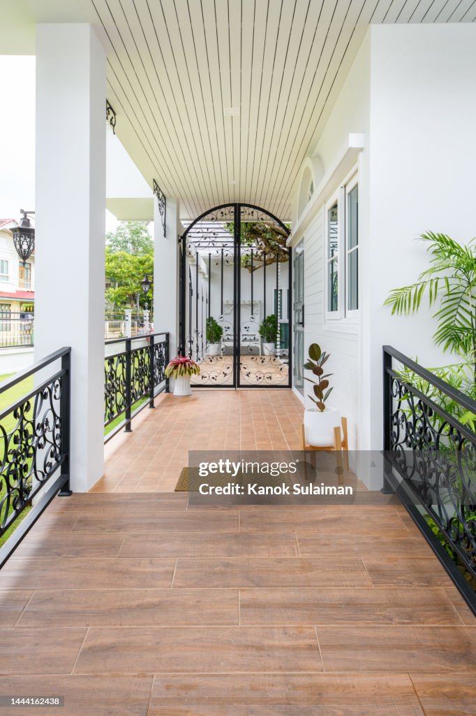 Luxury modern house interior and exterior design