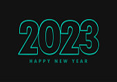 modern happy new year background with