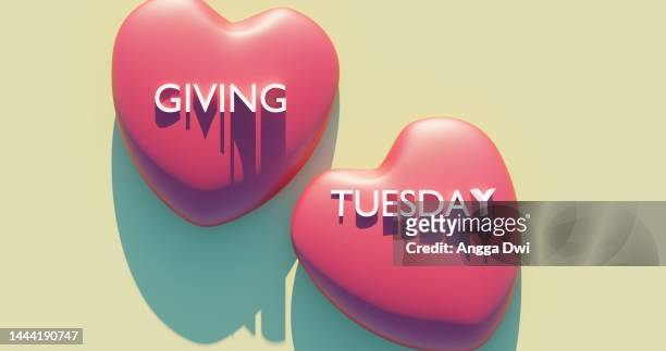 giving tuesday month celebrate 3d rendering