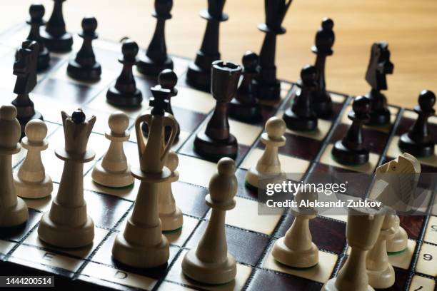 2 Chess Game Board Strategy Pawns King Background Black Business Success  Leisure Competition Leadership Win Planning Knight Intelligence Pawn  Checkmate Isolated Pieces White Concept Object Lose Group Sport Play Move  Figure Defeat