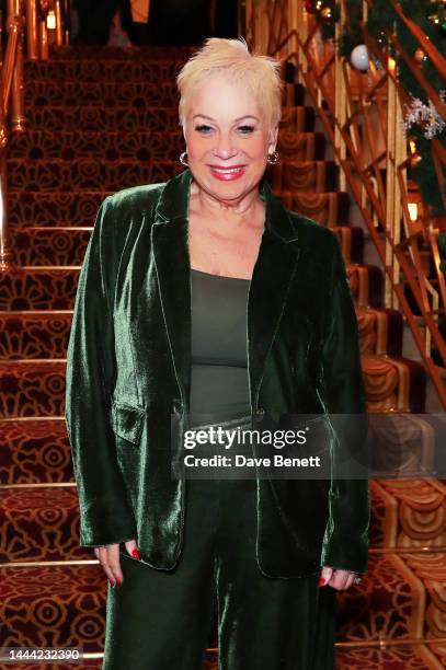 Denise Welch attends the press night performance of "Elf The Musical" at The Dominion Theatre on November 24, 2022 in London, England.