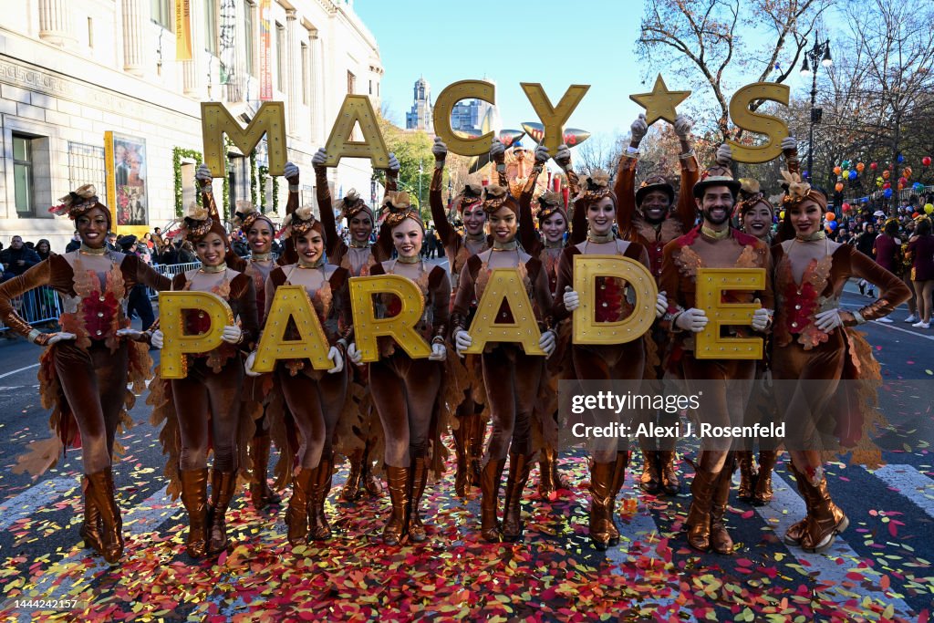 Macy's Annual Thanksgiving Day Parade Takes Place In New York City