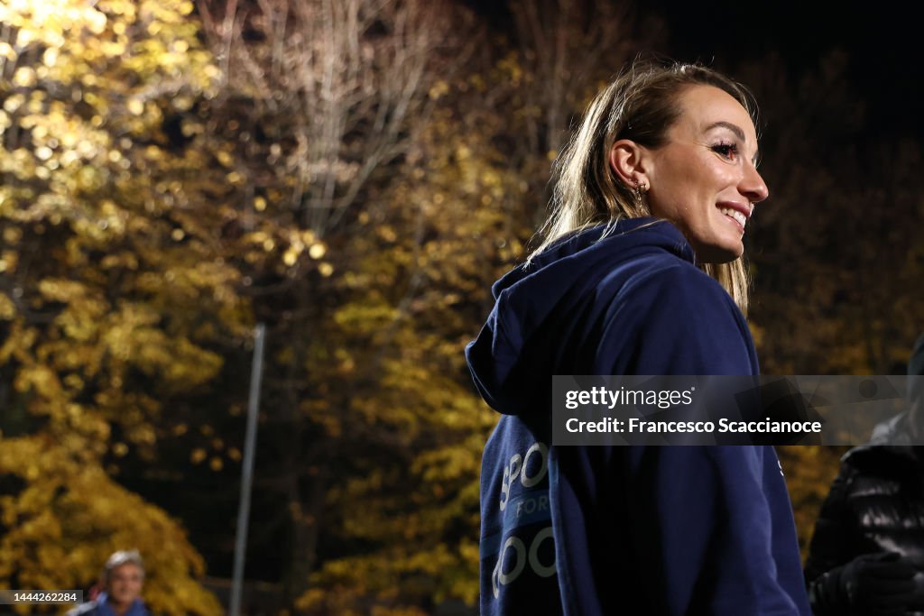 Kosovare Asllani Visit to Made to Play, Milan
