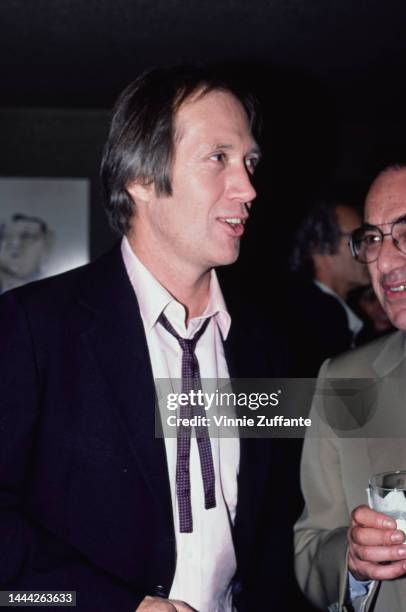 David Carradine attending the opening night party for "Q" held at U.S. Steak House in New York City, New York, United States, 7th October 1982.