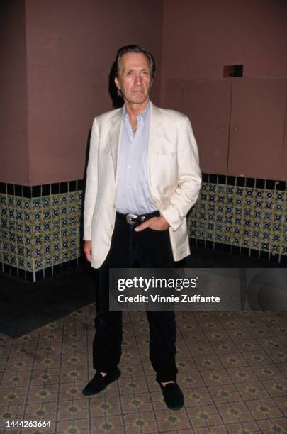 David Carradine attends Operation Starlift Gala at Hollywood Roosevelt Hotel in Hollywood, California, United States, 1st September 1999.