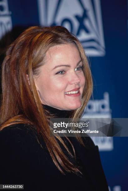 Belinda Carlisle of The Go-Go's attends the Fourth Annual Billboard Music Awards at the Universal Amphitheatre in Universal City, California, United...