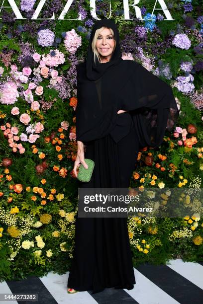 Bibiana Fernndez attends the "Aquazurra" photocall at the Fernán Nuñez Palace on November 24, 2022 in Madrid, Spain.