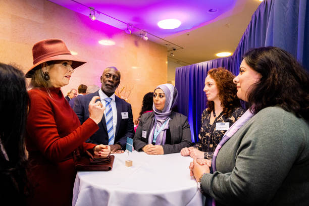 NLD: Queen Maxima Attends The Multicultural Network Jubilee In The Hague