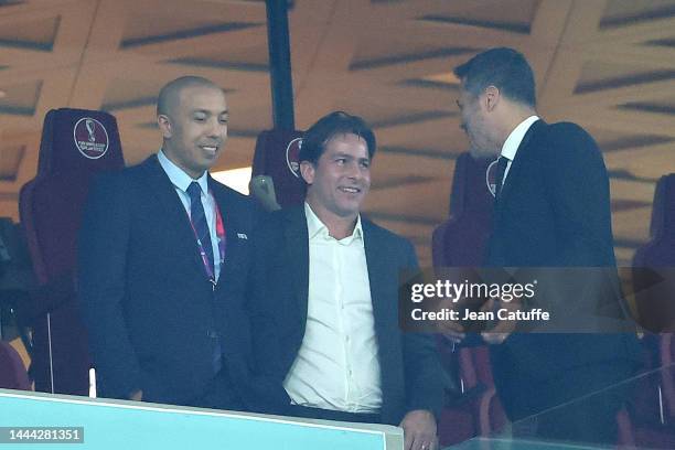 Sherrer Maxwell during the FIFA World Cup Qatar 2022 Group G match between Brazil and Serbia at Lusail Stadium on November 24, 2022 in Lusail City,...
