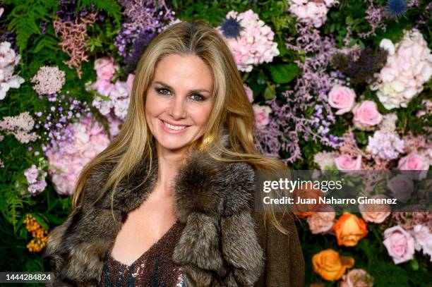 Genoveva Casanova attends the "Aquazurra" Photocall at Palacio Fernán Nuñez on November 24, 2022 in Madrid, Spain.