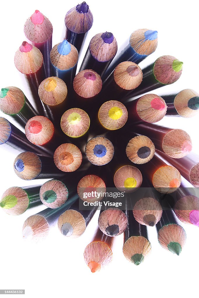 Collection of colouring pencils