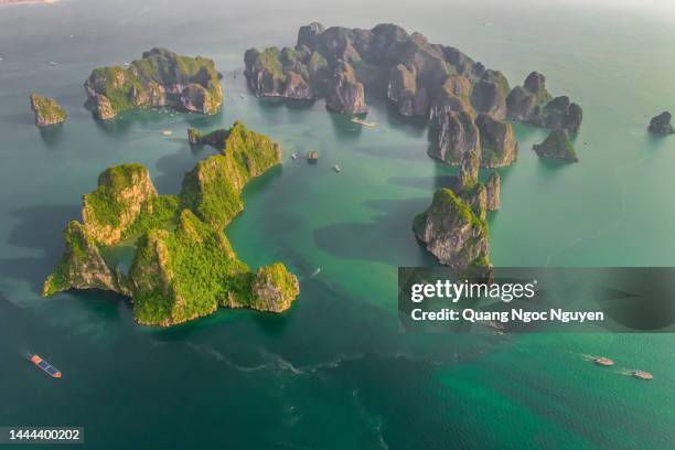 halong bay - ha long bay fotografías e imágenes de stock