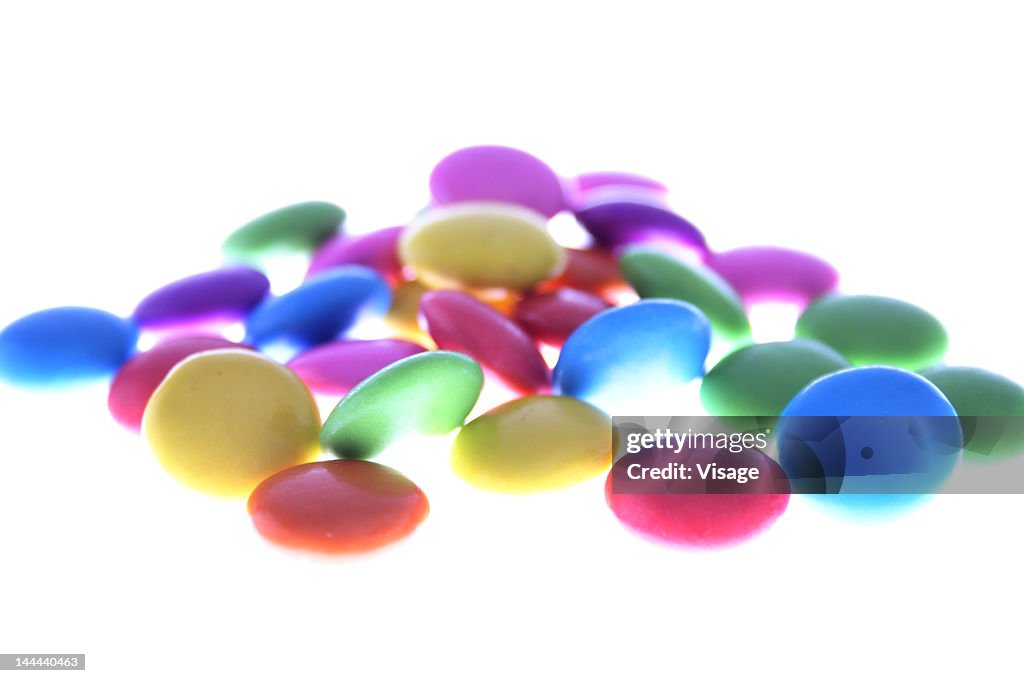 Colourful candies