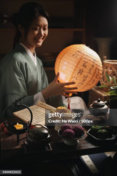 still life food - palace fengyue cake - image stock pictures, royalty-free photos & images