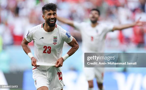 Ramin Rashidian Ramin Rezaeian of IR Iran celebrates after scoring their team's... News ...