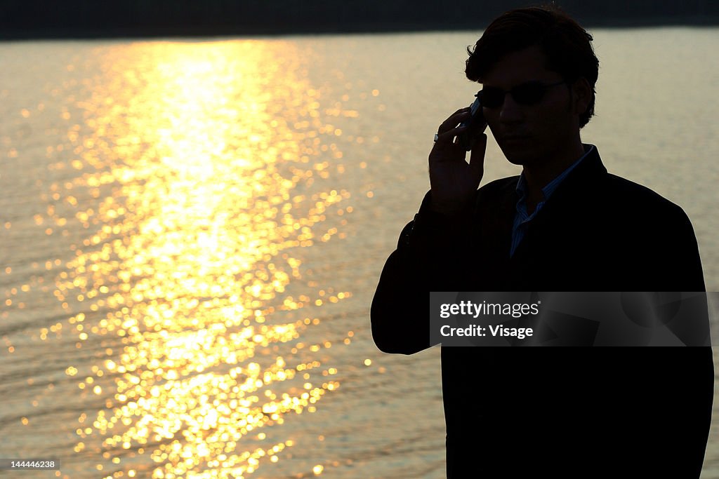 Phone Call Shot Close Up Shot Of A Businessman Talking On Phone High-Res Stock Photo ...
