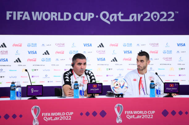 QAT: Tunisia Press Conference - FIFA World Cup Qatar 2022