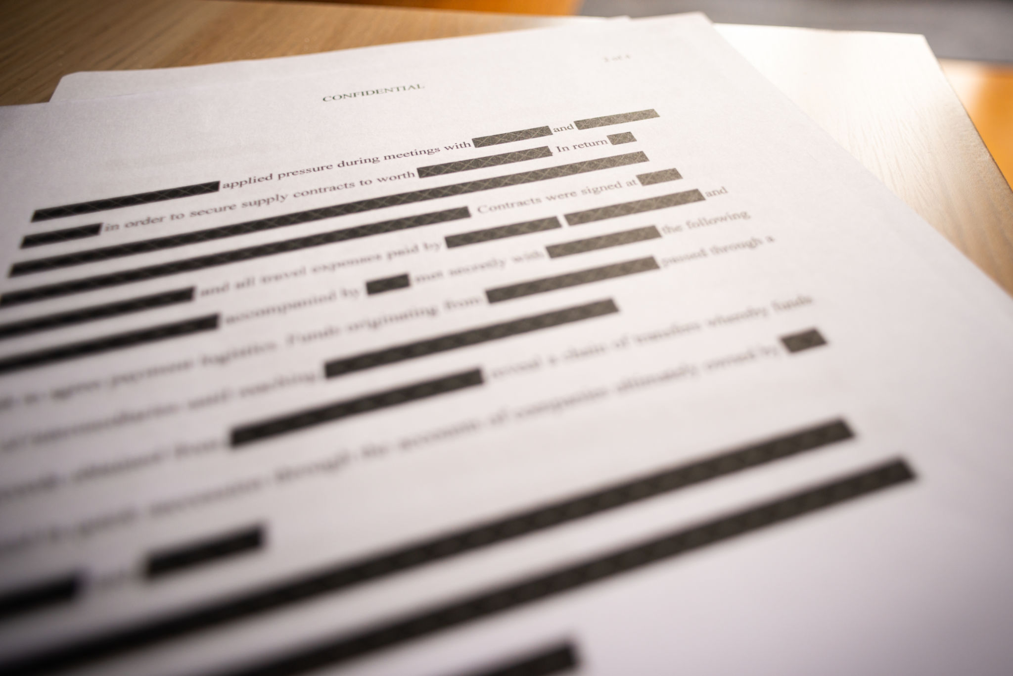 government paperwork