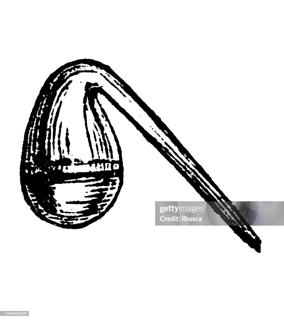Antique engraving illustration: Retort