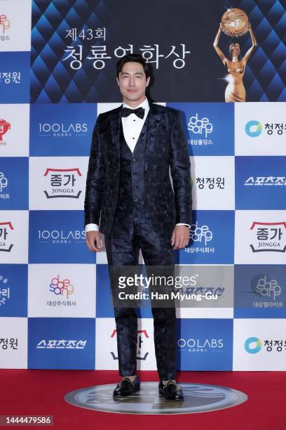 Actor Daniel Henney attends the 43rd Blue Dragon Film Awards at KBS Hall on November 25, 2022 in Seoul, South Korea.