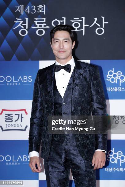 Actor Daniel Henney attends the 43rd Blue Dragon Film Awards at KBS Hall on November 25, 2022 in Seoul, South Korea.