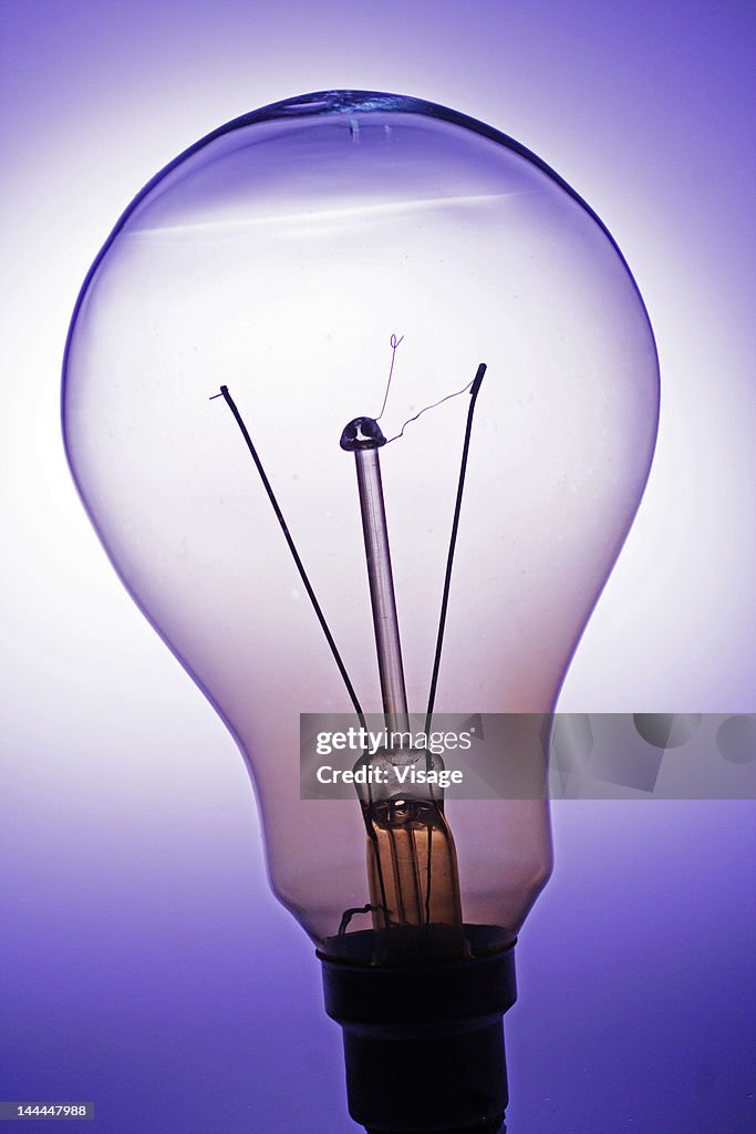 Close up of a bulb