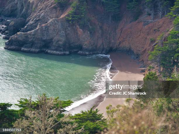 kirby beach - marin headlands fotografías e imágenes de stock