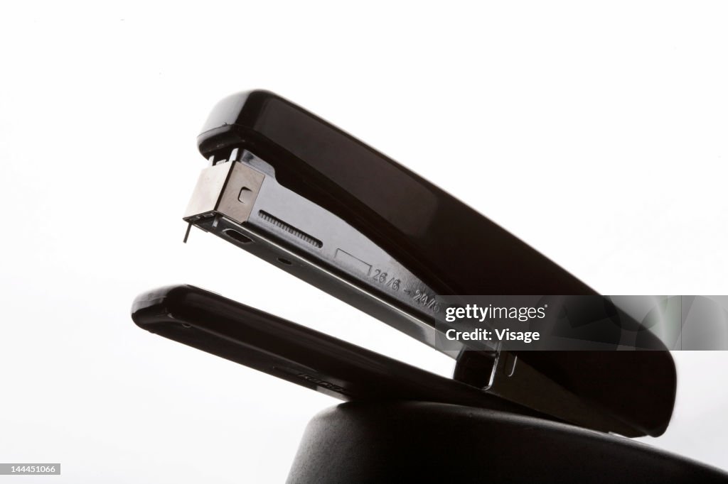 Close up of a stapler