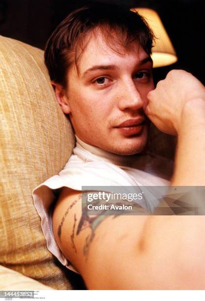 British actor, Tom Hardy taken in 2003.;