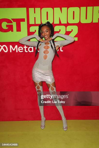 Cheyenne Maya Carty attends the GAY TIMES Honours Awards 2022 held at Magazine London on November 25, 2022 in London, England.