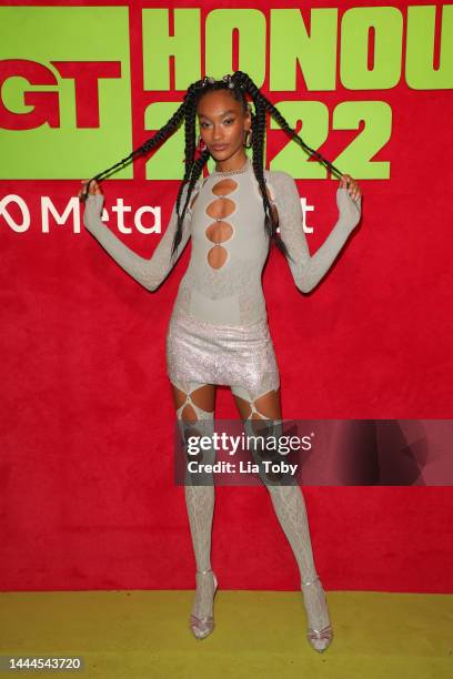 Cheyenne Maya Carty attends the GAY TIMES Honours Awards 2022 held at Magazine London on November 25, 2022 in London, England.