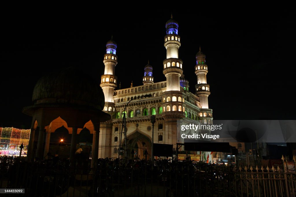 Charminar at dusk