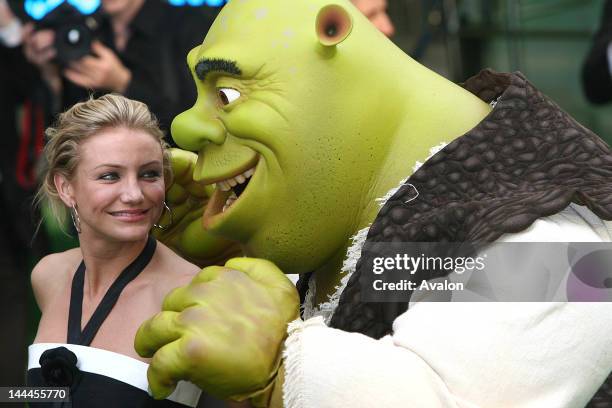 Cameron Diaz; Uk Premiere Of Shrek The Third, Odeon Leicester Square, London.; 11th June 2007; 23411;