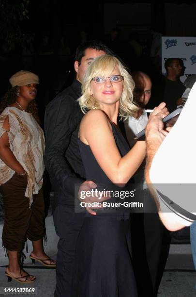 Anna Faris is seen on October 20, 2003 in Los Angeles, California.