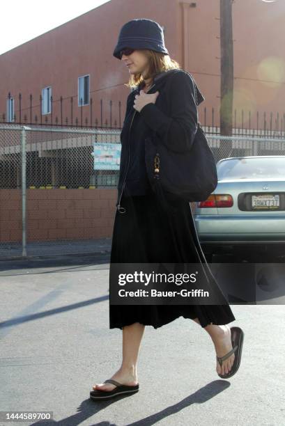 Winona Ryder is seen on October 03, 2003 in Los Angeles, California.