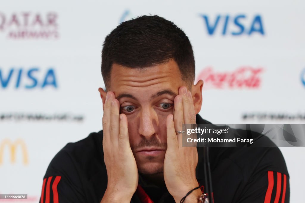 Belgium Press Conference - FIFA World Cup Qatar 2022